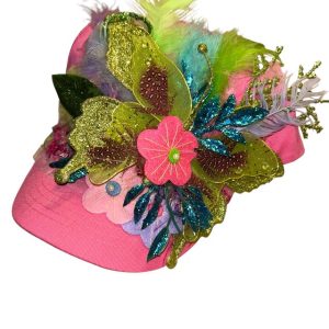 Botanic Bloom Feather Cap